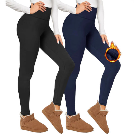 Velvet Padded Leggings Women's High Waist Winter