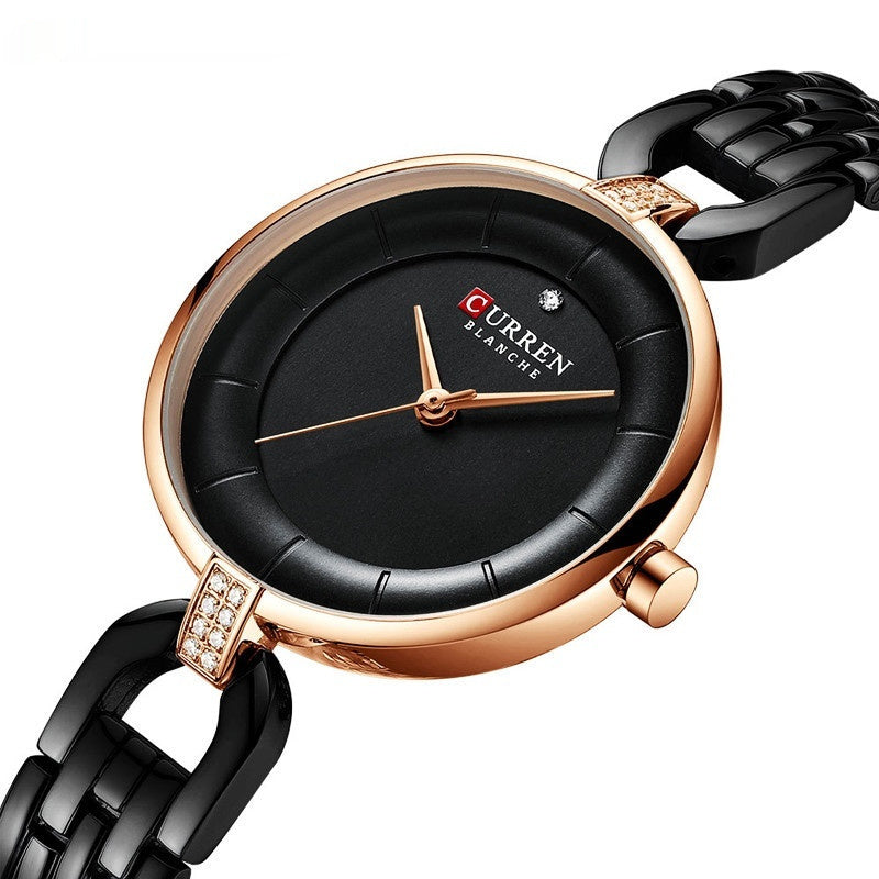 Rhinestone Women's Quartz Watch