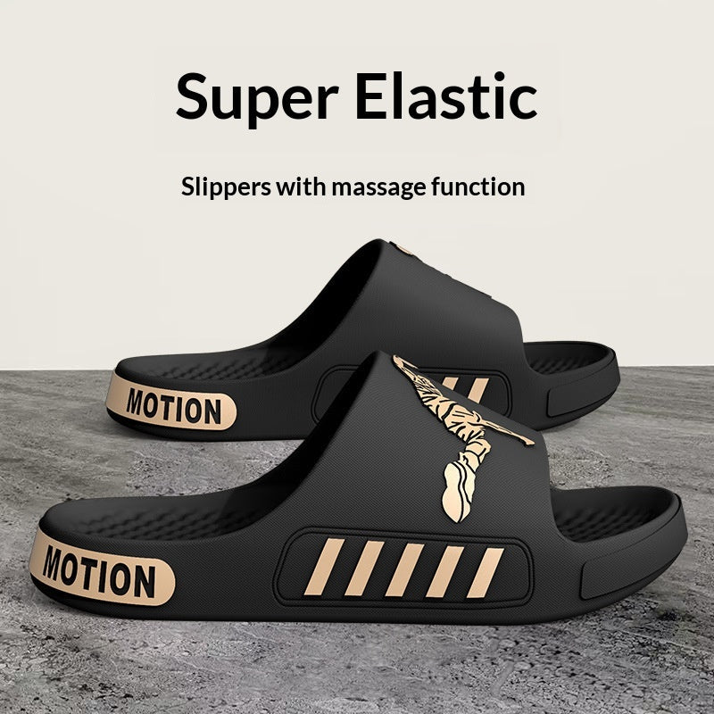 Mens Stylish Non Slip Deodorant Treated Thick-soled Sandals