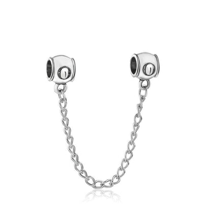 DIY Mouse Head Diamond Alloy Beads Bracelet