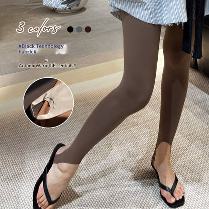 Women's High-Waist Yoga Thin Seamless Ankle-Length Shark Leggings