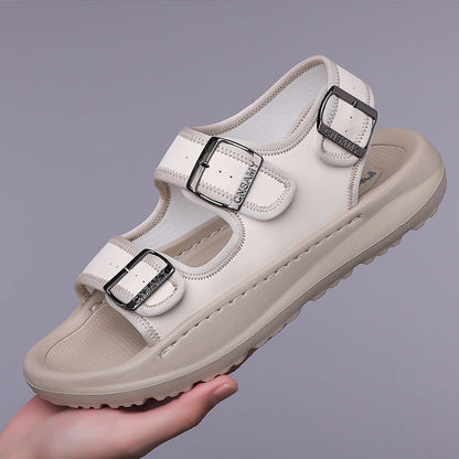 Lightweight Foam Sole Trendy Casual Non-slip Handmade Sandals