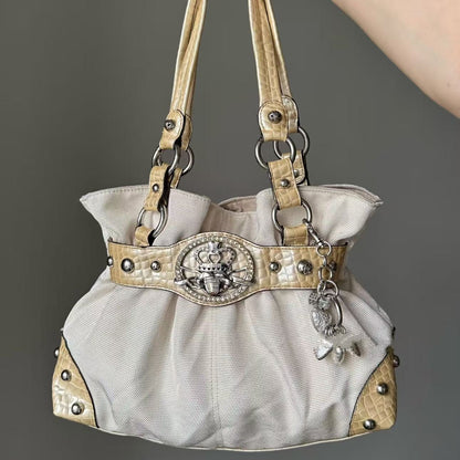 Large-capacity Pleated Bowling Bag For Women
