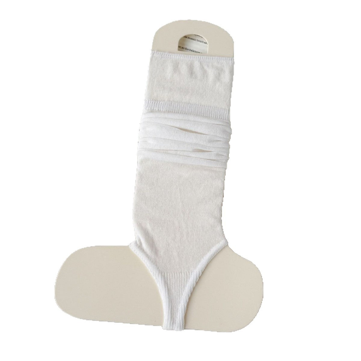 Foot Sock Set Flat Slouchy Socks Sun-protection Breathable Slimming Long-length