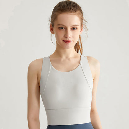 New Women's Yoga Tops For Spring & Summer With Sun Protection, Professional High-End Stylish Fitness Vests, Quick-Dry Sports Shirts For Women