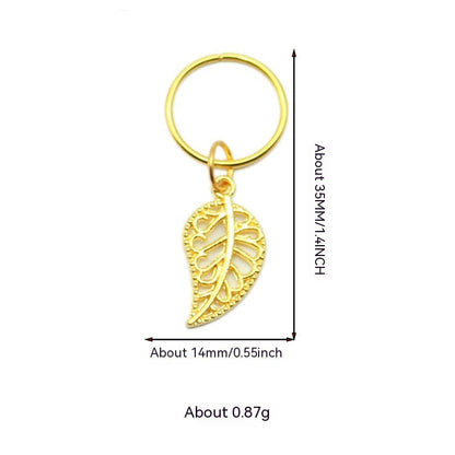 XINGX Lightning Shell Hair Ring with Small Pendant