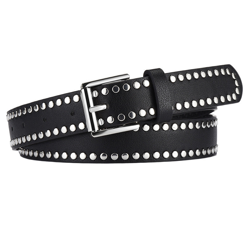 Womens Versatile Casual Denim Belt