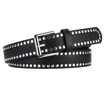 Womens Versatile Casual Denim Belt