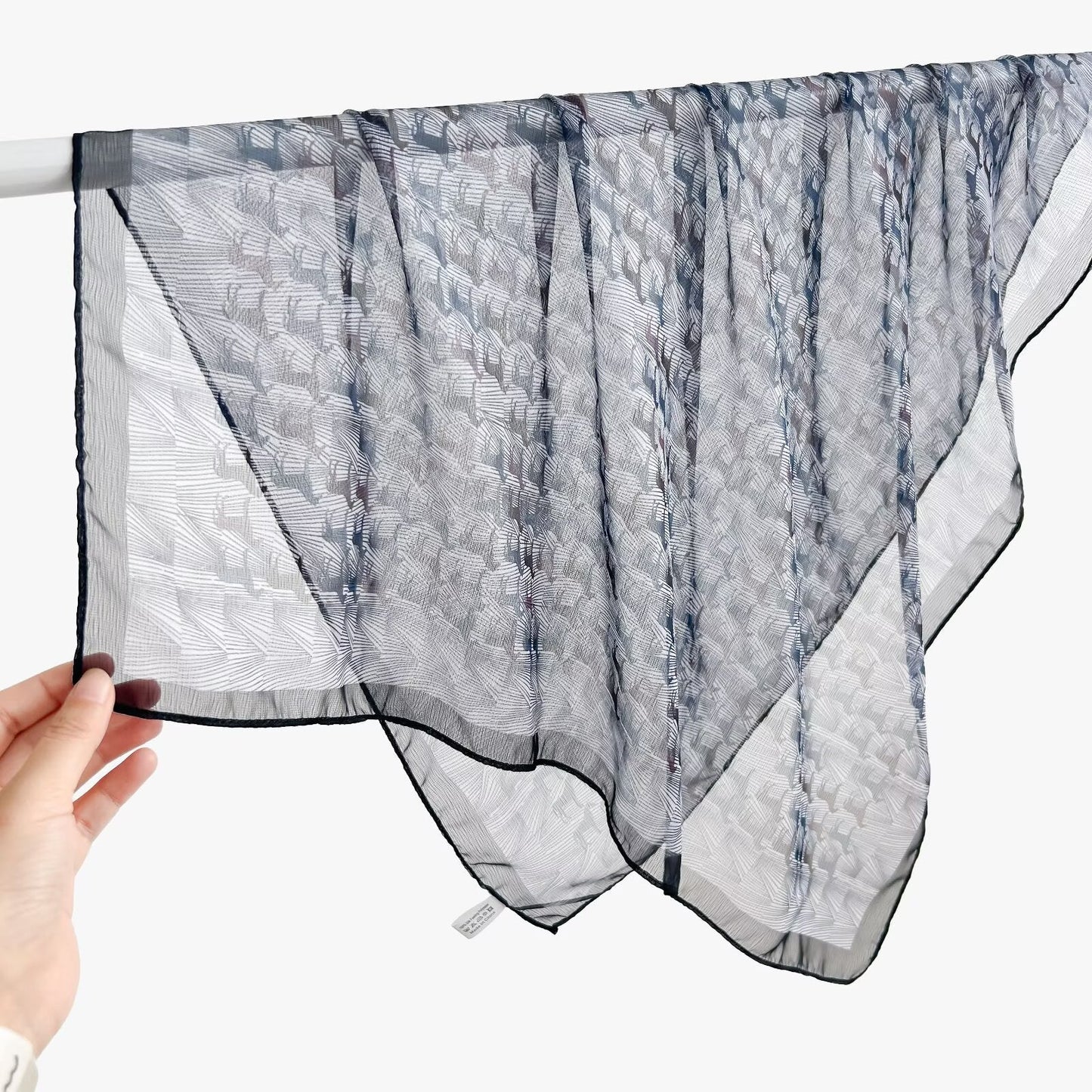 New Breathable Versatile Silk Chiffon Scarf For Women, Also Usable As A Shawl