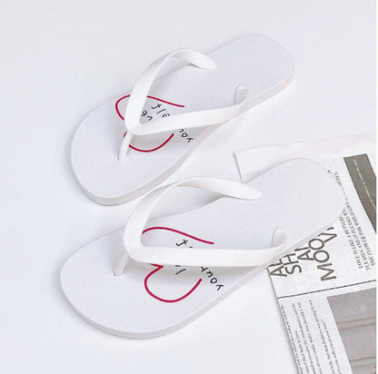 Mens Summer Thick-Soled Non-Slip Outdoor Beach Slippers
