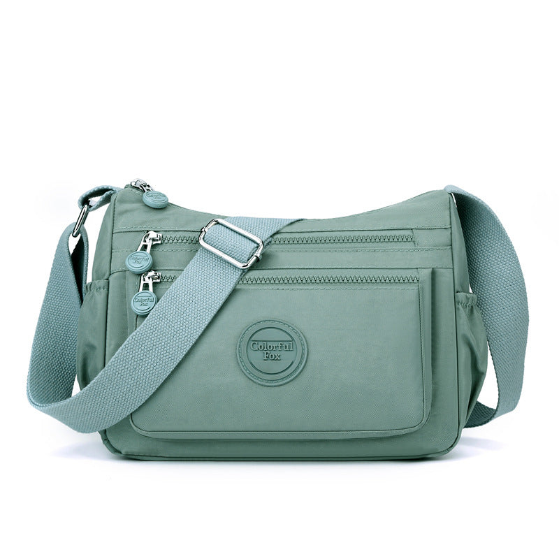 Colorful Fox New Large Capacity Women Shoulder Bag Outdoor Casual Water-repellent Multi-layer Crossbody Bag Fashion