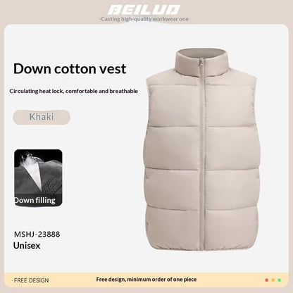 Women's Down-filled Thickened Cotton Vest