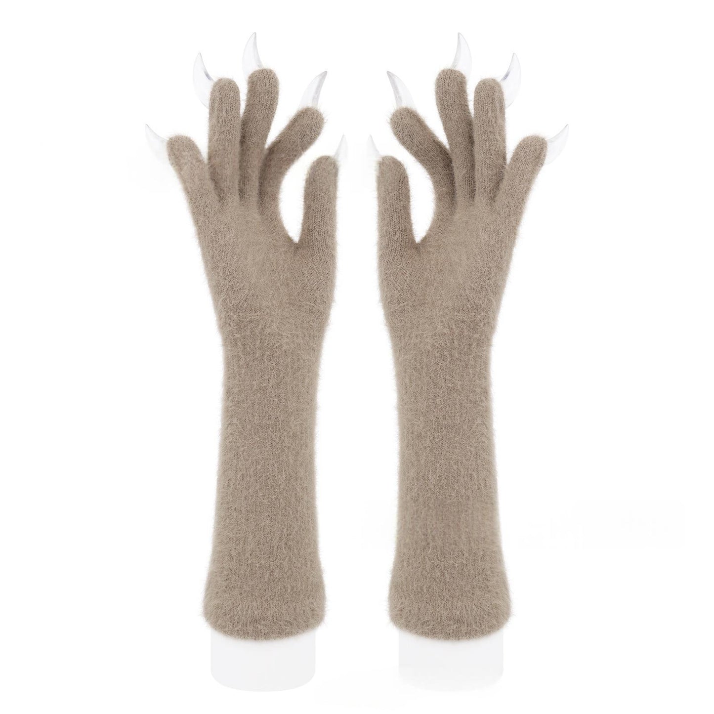 Halloween Silicone Meat Mat Long Gloves
