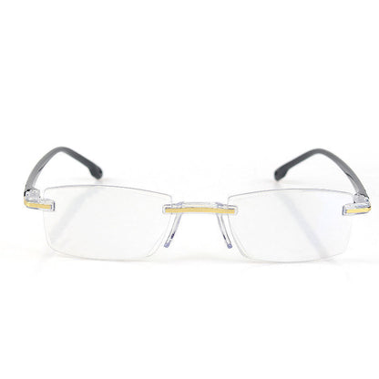 The New Diamond Cut Edge Reading Glasses Frameless