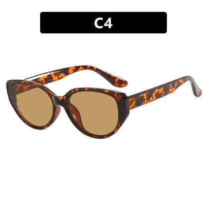 Street-style Cat-eye Retro Sunglasses For Women