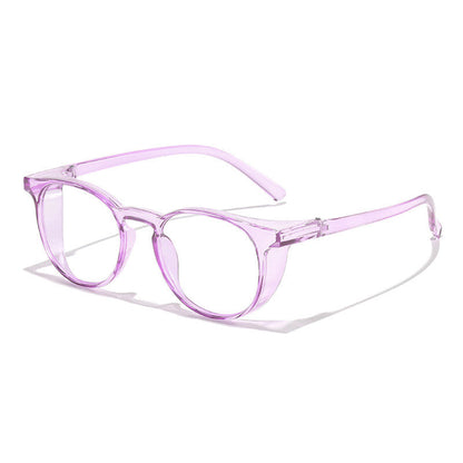 Retro Color-changing Anti-blue Light Glasses Anti-wind And Sand Droplets Myopia Frame