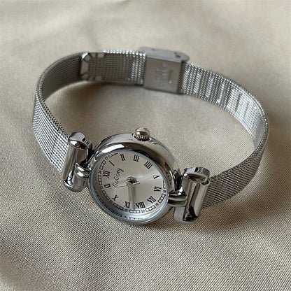 New Mini Brown Watch Vintage-style Light Luxury Niche For Women