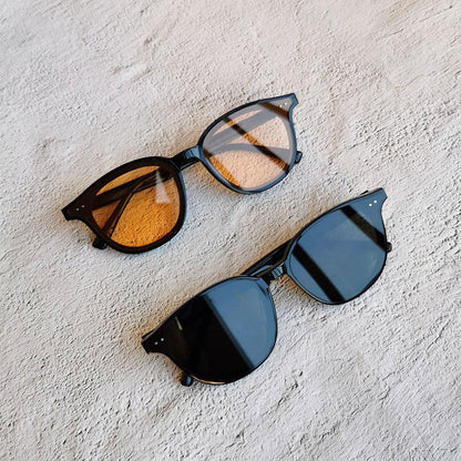 Brown-tinted Sunglasses For Men And Women