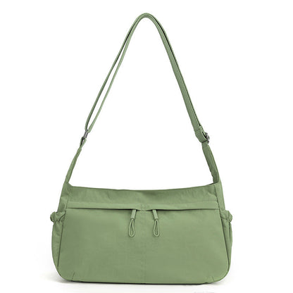 New Women's Crossbody Bag, Large Capacity, Lightweight, Casual Shoulder Bag, Simple Commuting, Multifunctional Student Handbag