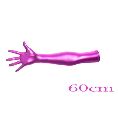 High-gloss Gold Foil Stamping And Elbow-length Costume Gloves