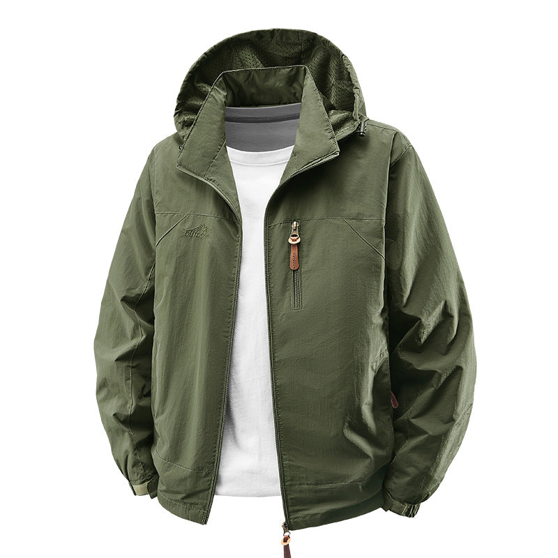 Fashionable Outdoor Cycling Hiking And Fishing Jacket For Men