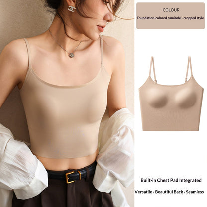 Flawless Liquid Foundation Womens Underwear Skin-tone Vest
