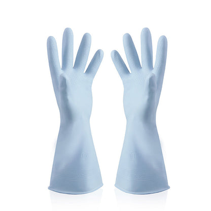 Rubber Waterproof Non-slip And Abrasion-resistant Household Cleaning Gloves