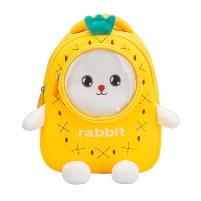 New Korean Cartoon Schoolbag For Kindergarten 1-3-6 Years Old Anti-lost