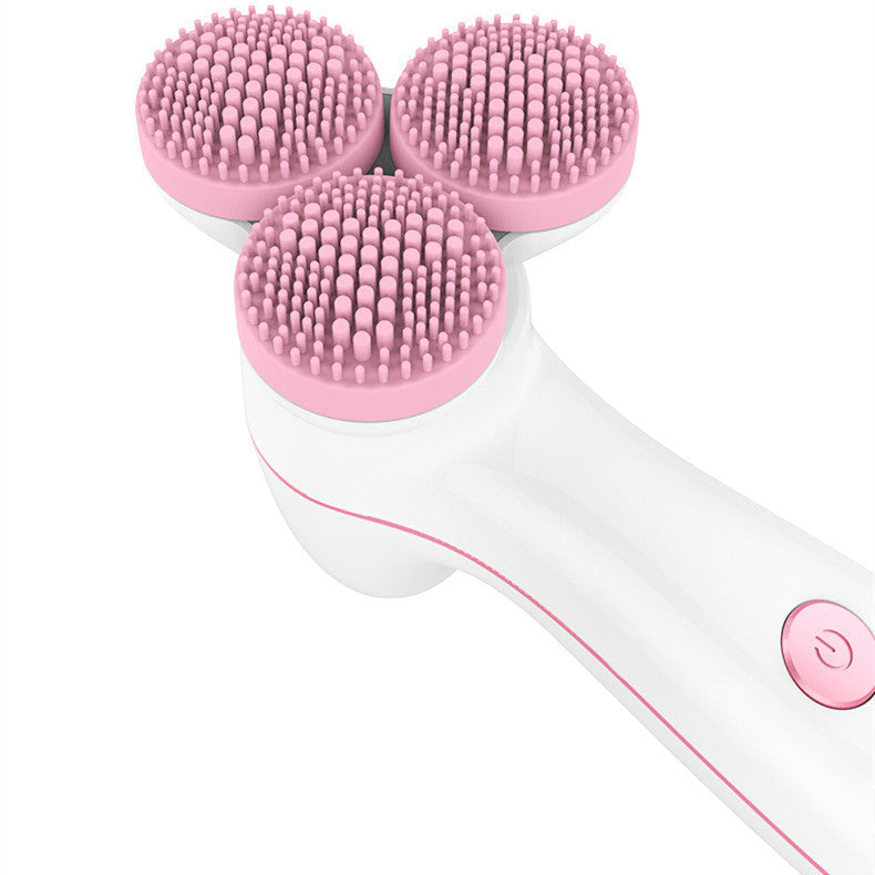Electric Silicone Facial Cleanser 3D Smart Massage