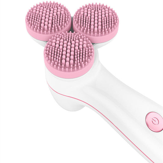 Electric Silicone Facial Cleanser 3D Smart Massage