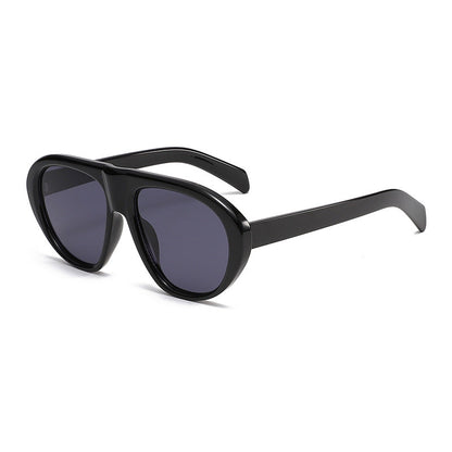 3706 Oversized Aviator Sunglasses, Fashion UV400 Shades For European & American Markets, Ideal For Amazon & Tk Cross-border E-commerce