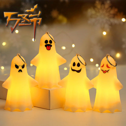 Halloween Decorative Ornaments Portable Pumpkin Lanterns Halloween Troublemaker Halloween Ghost Hanging Party Props