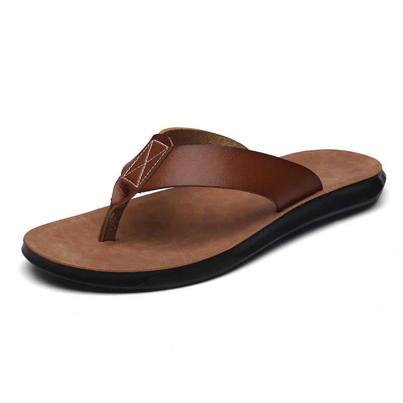 Mens Outdoor Casual Beach Sandals Flip-Flops