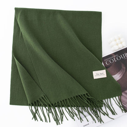 Artificial Cashmere Scarf Female Warm Shawl
