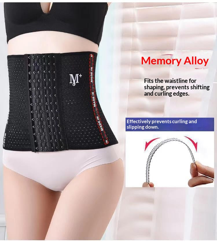 Cross-Border 6-Row 13-Buckle Abdominal Belt Waist Trainer For Sports And Fitness, Body Shaping, Postpartum Belly Band For Women