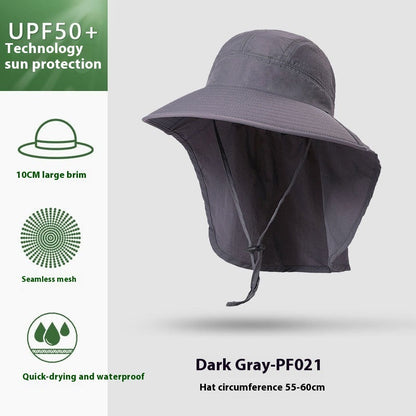 Alpine Cap Sun Protection Men's Outdoor UV-proof