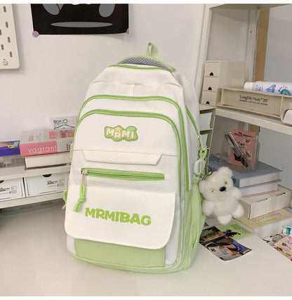 Girls' Large Capacity Backpack College Style