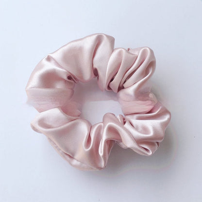 Silk Headdress Flower Scrunchie