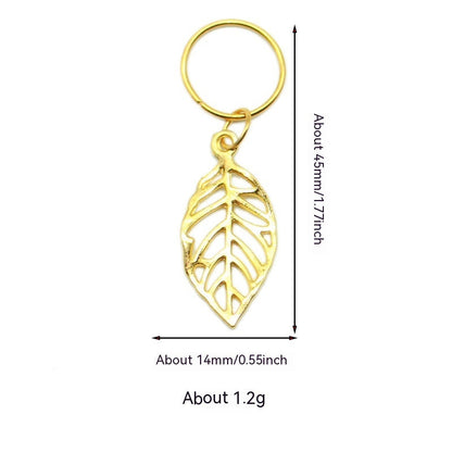 XINGX Lightning Shell Hair Ring with Small Pendant