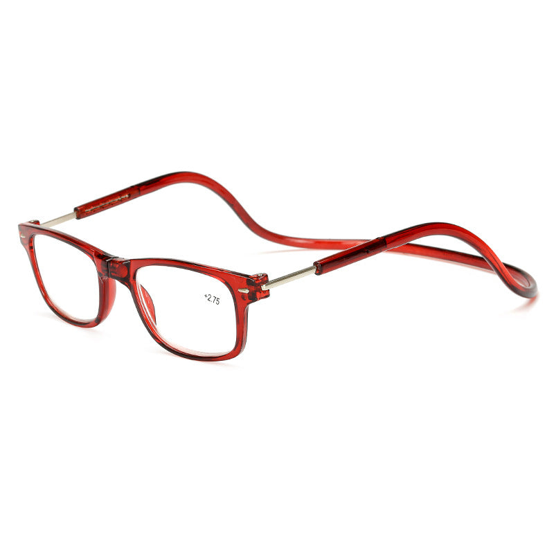 Hanging Neck Reading Glasses Strong Magnetic Suction Stone HD Portable