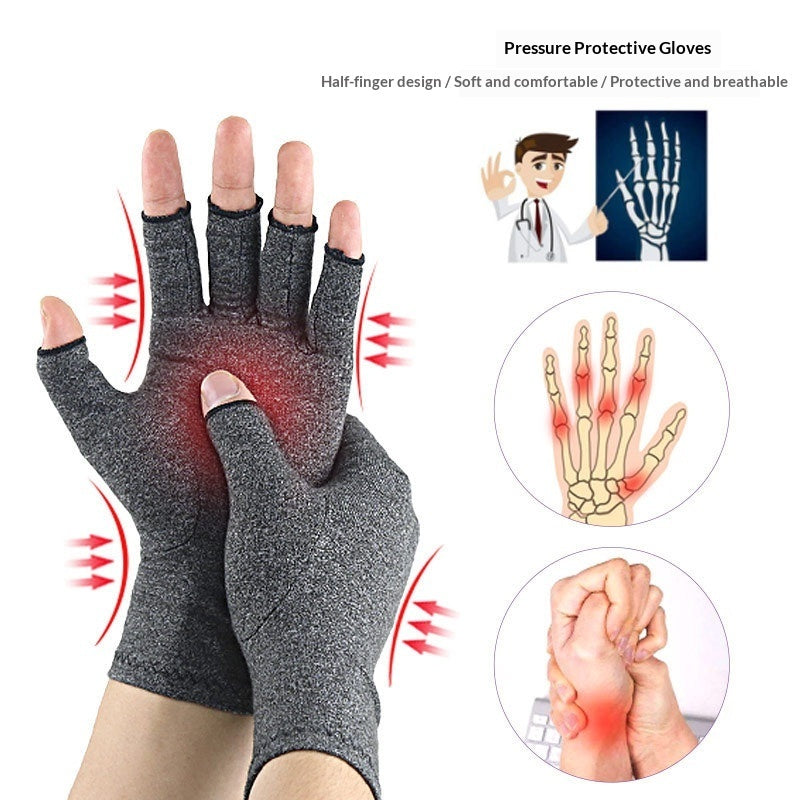 Fingerless Gloves, Pressure-resistant Gloves, Fitness Protection