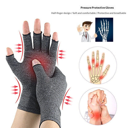 Fingerless Gloves, Pressure-resistant Gloves, Fitness Protection