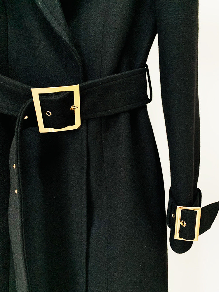 New Fallwinter Long Casual Wool Coat