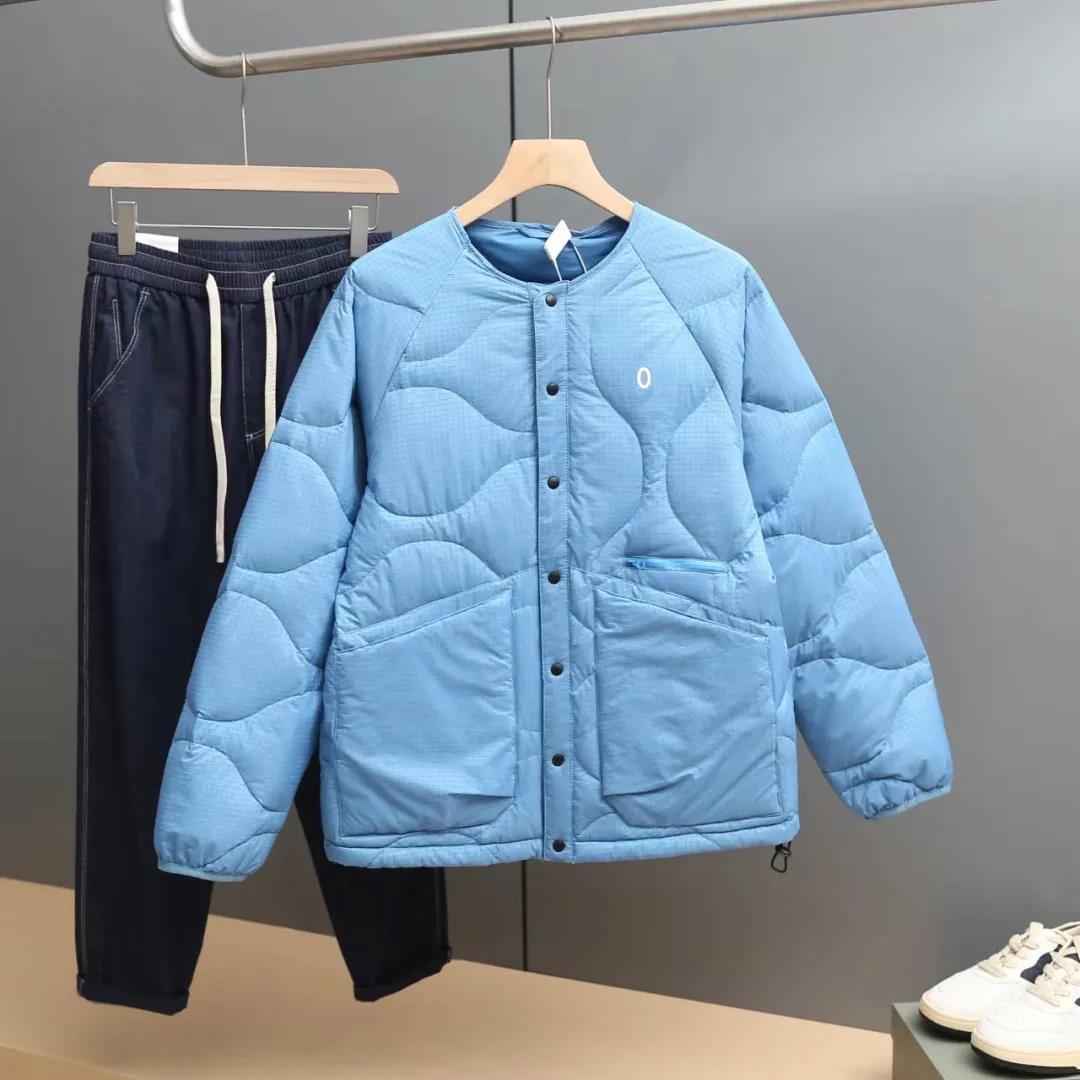 Mens Lightweight Sports-Style Down Jacket
