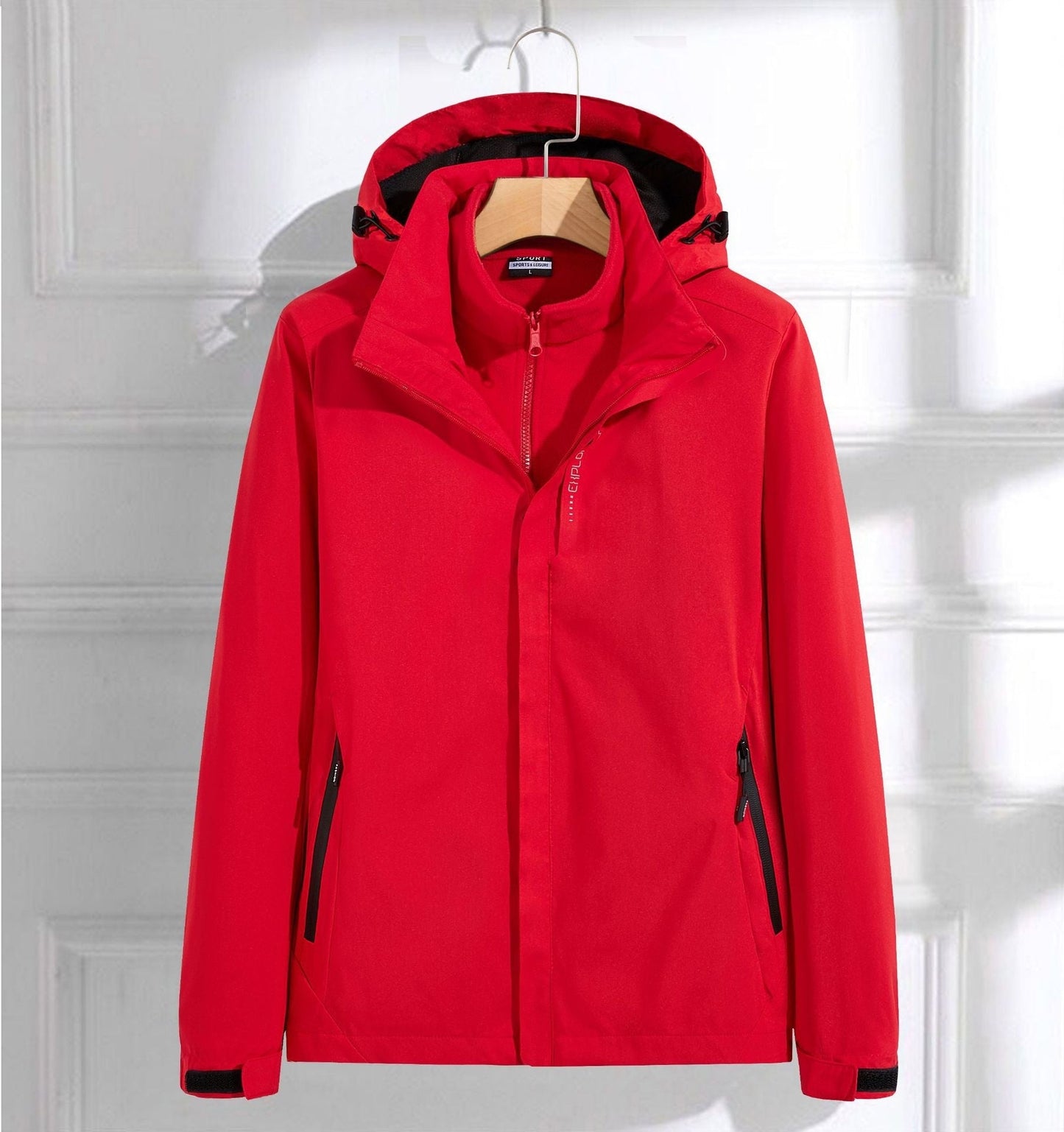 Womens AutumnWinter 3-in-1 Outdoor Hardshell Jacket