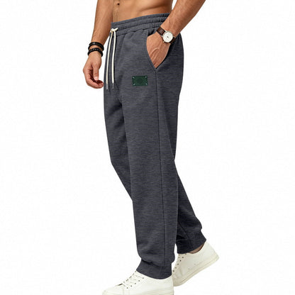Winter Fleece-Softened Men's Loose Heavyweight Trendy Casual Sports Sweatpants