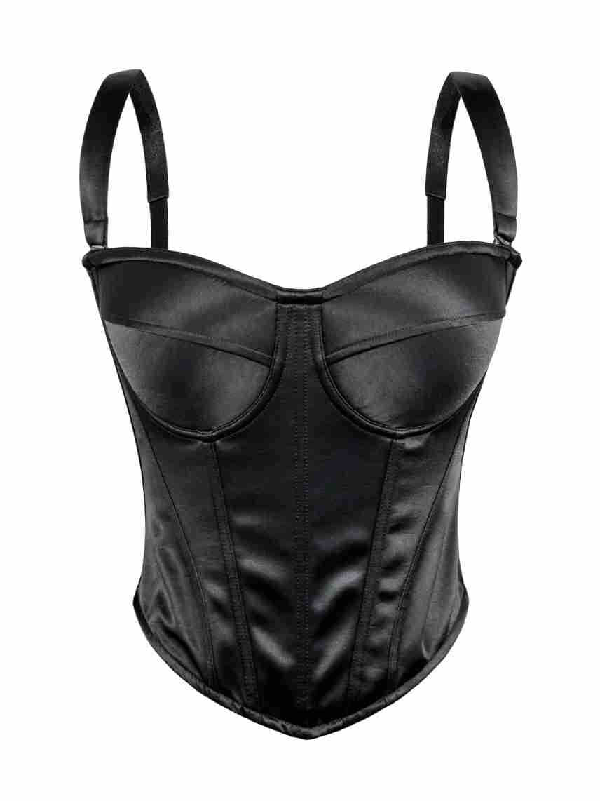 High-End Solid Color Fishbone Bra, Summer Slim-Fit Camisole, Everyday Wear Tube Top For Women With Chest Pads