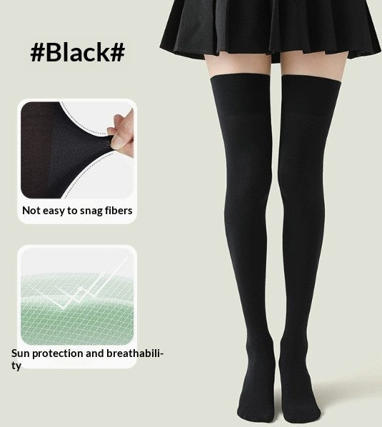 Spring Autumn Compression Stockings With Antislip Design
