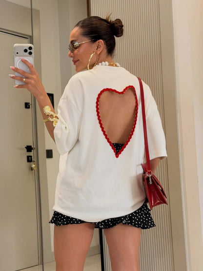 Summer Fashion Casual Short-sleeved T-shirt For Women