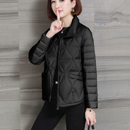 Down Jacket Lightweight Short Stylish And Casual